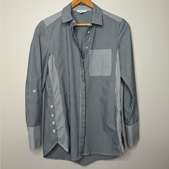 STRIPE BLOUSE - Picture 1 of 3